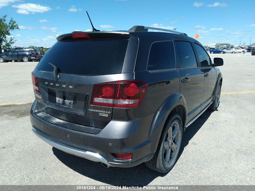 2016 Dodge Journey Crossroad VIN: 3C4PDCGG6GT191248 Lot: 20161204