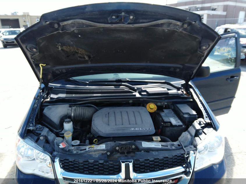 2014 Dodge Grand Caravan Sxt VIN: 2C4RDGBG3ER184832 Lot: 20161222