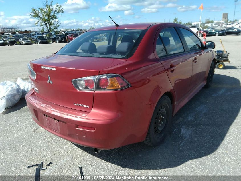 2011 Mitsubishi Lancer Se VIN: JA32U2FU0BU605973 Lot: 20161239