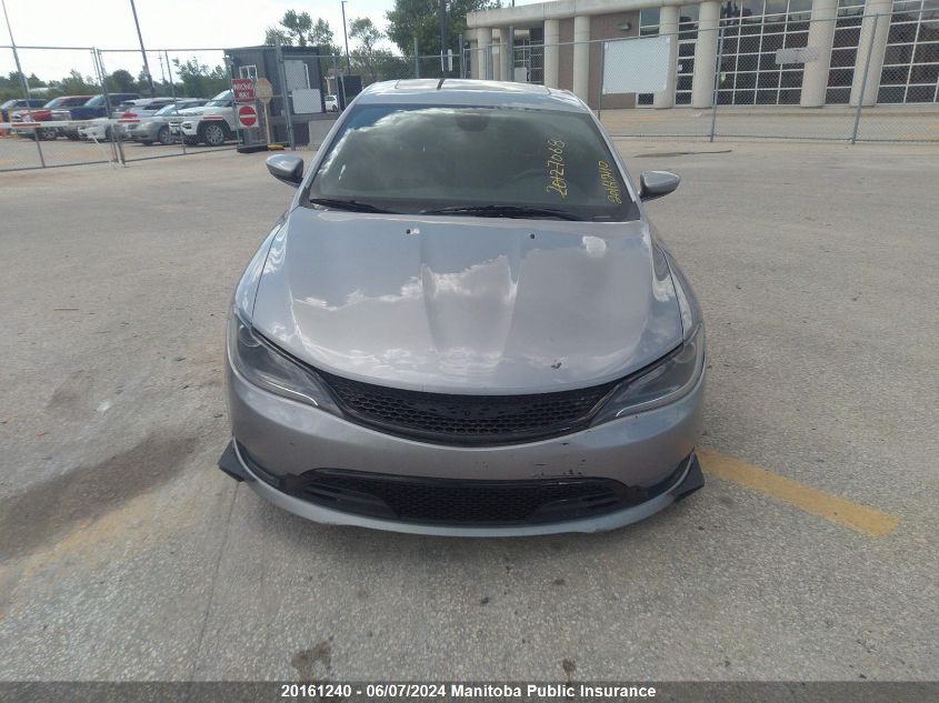 2015 Chrysler 200 C VIN: 1C3CCCBB6FN588328 Lot: 20161240