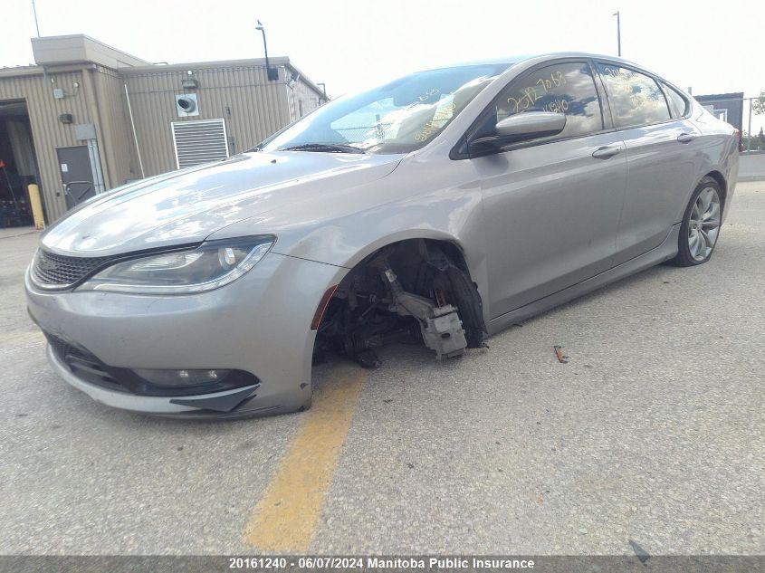 2015 Chrysler 200 C VIN: 1C3CCCBB6FN588328 Lot: 20161240