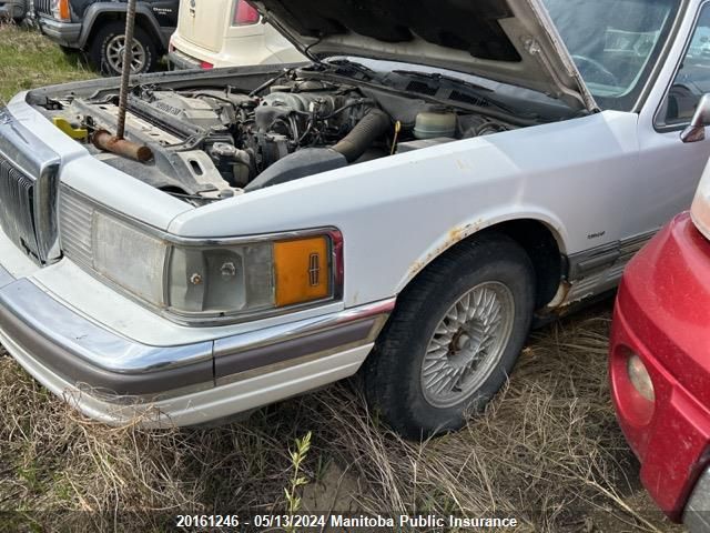 1990 Lincoln Town Car VIN: 1LNLM81F3LY744387 Lot: 20161246