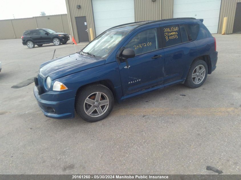 2009 Jeep Compass North VIN: 1J4FT47B79D135573 Lot: 20161260