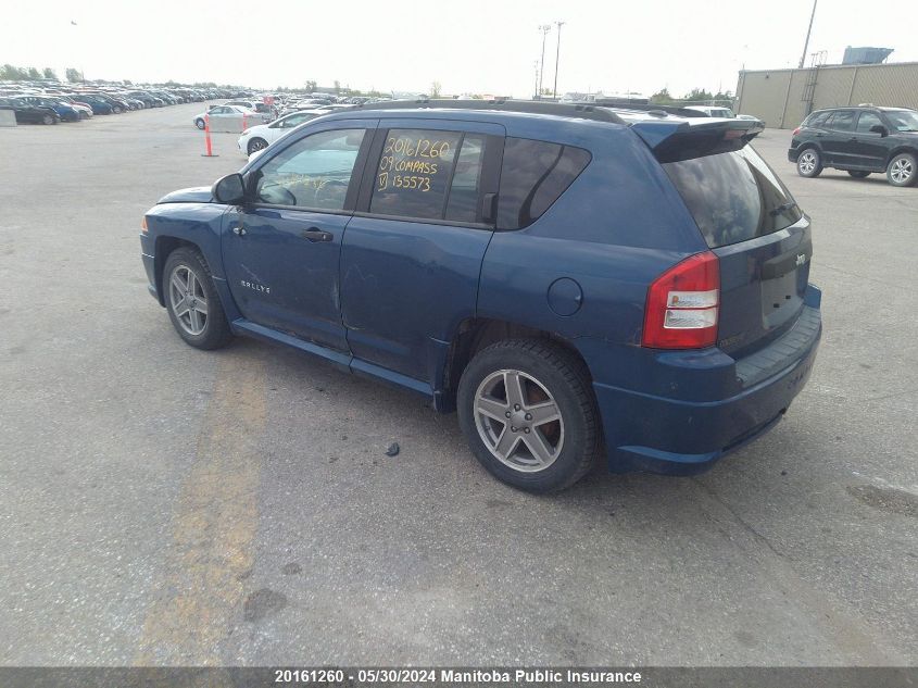 2009 Jeep Compass North VIN: 1J4FT47B79D135573 Lot: 20161260