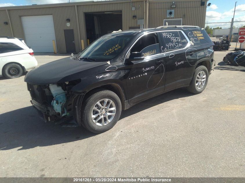 2021 Chevrolet Traverse Lt VIN: 1GNEVGKW8MJ149801 Lot: 20161261