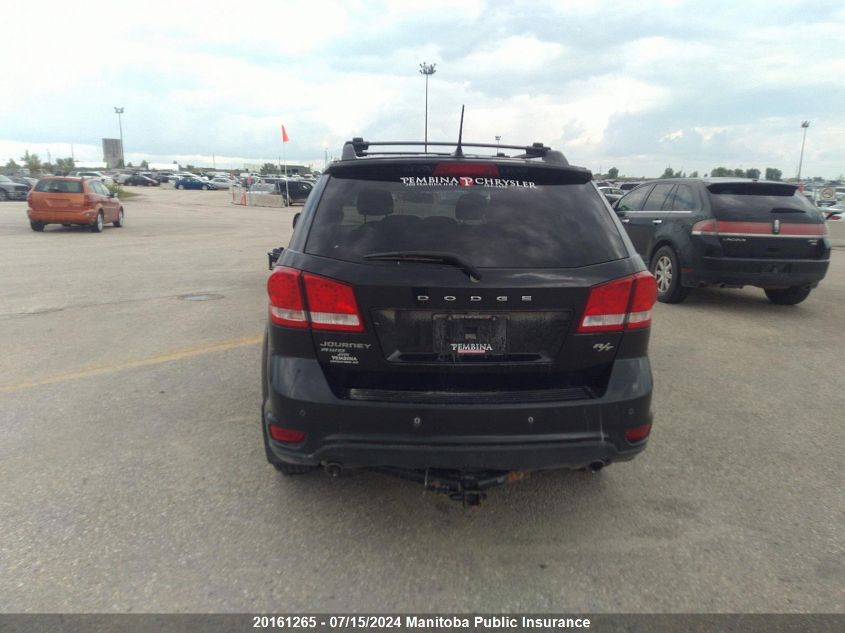 2012 Dodge Journey R/T VIN: 3C4PDDEGXCT374655 Lot: 20161265
