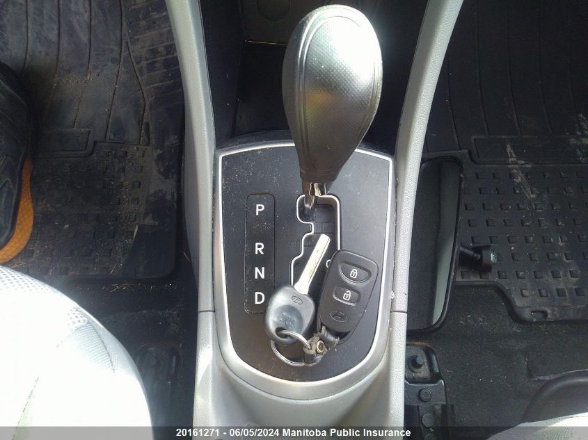 2012 Hyundai Accent Gl VIN: KMHCT4AE3CU156404 Lot: 20161271