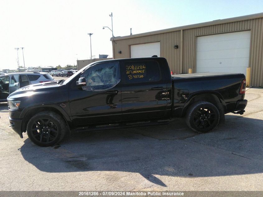 2020 Ram 1500 Laramie VIN: 1C6SRFJT4LN411720 Lot: 20161286
