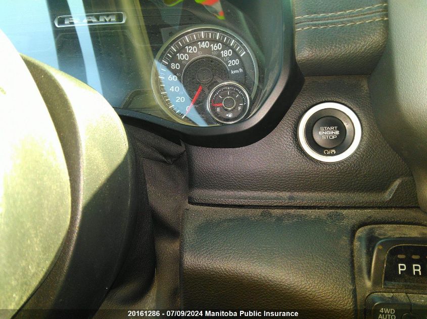 2020 Ram 1500 Laramie VIN: 1C6SRFJT4LN411720 Lot: 20161286