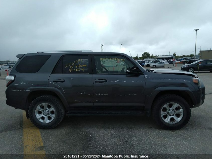 2015 Toyota 4Runner Sr5 V6 VIN: JTEBU5JR0F5236114 Lot: 20161291