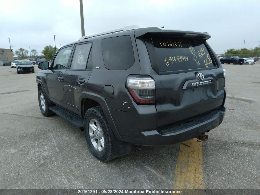 2015 Toyota 4Runner Sr5 V6 VIN: JTEBU5JR0F5236114 Lot: 20161291