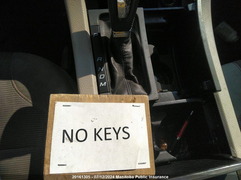 2010 Ford Taurus Sel VIN: 1FAHP2EW7AG141296 Lot: 20161305