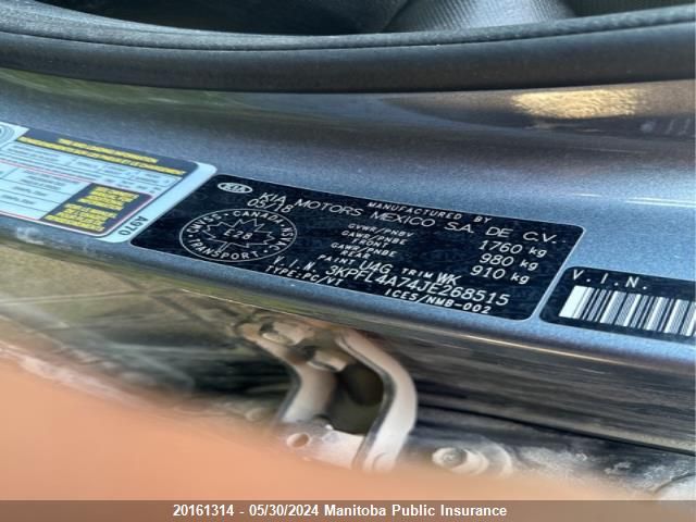 2018 Kia Forte Lx VIN: 3KPFL4A74JE268515 Lot: 20161314