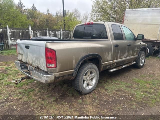 2006 Dodge Ram 1500 Laramie Slt Quad Cab VIN: 1D7HU182X6S597129 Lot: 20161327