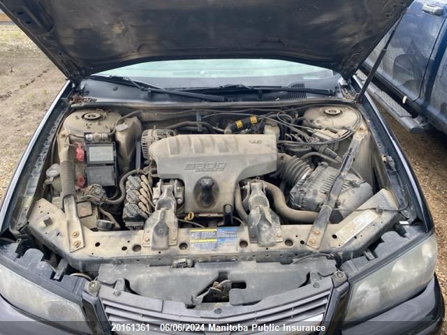 2005 Chevrolet Impala Ls V6 VIN: 2G1WH52KX59320821 Lot: 20161361