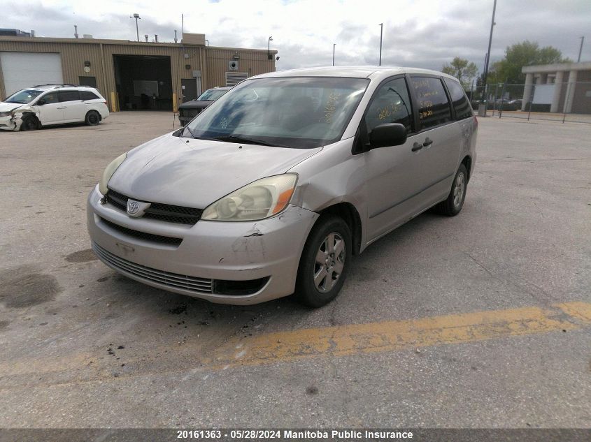 2004 Toyota Sienna Ce V6 VIN: 5TDZA29C74S015658 Lot: 20161363