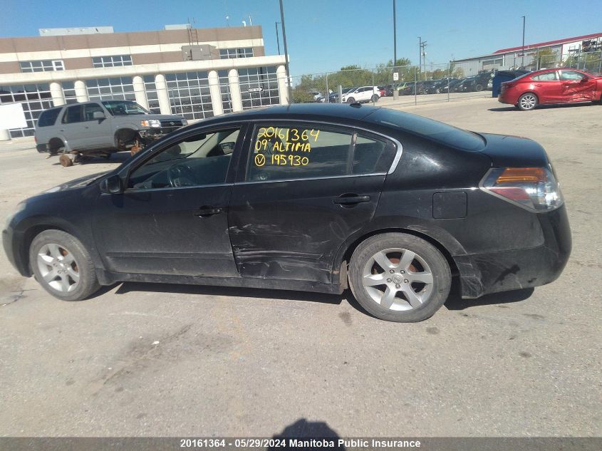 2009 Nissan Altima 2.5 Sl VIN: 1N4AL21E49C195930 Lot: 20161364