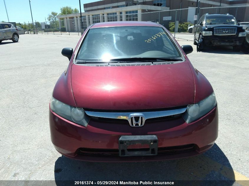 2008 Honda Civic Dx-G VIN: 2HGFA16468H024688 Lot: 20161374