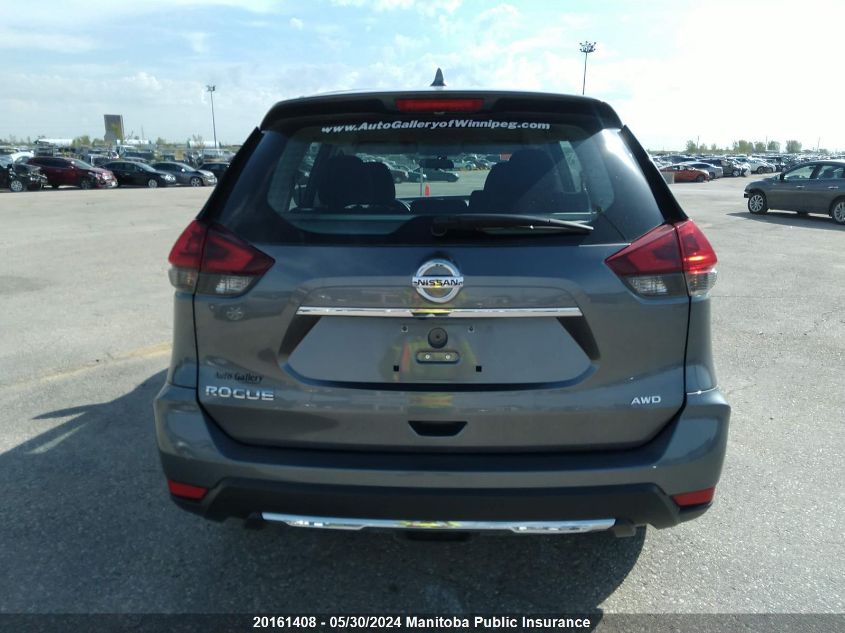 2019 Nissan Rogue S VIN: 5N1AT2MV7KC758427 Lot: 20161408