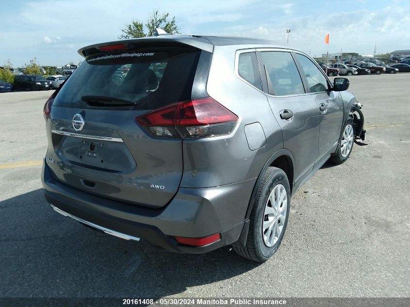 2019 Nissan Rogue S VIN: 5N1AT2MV7KC758427 Lot: 20161408