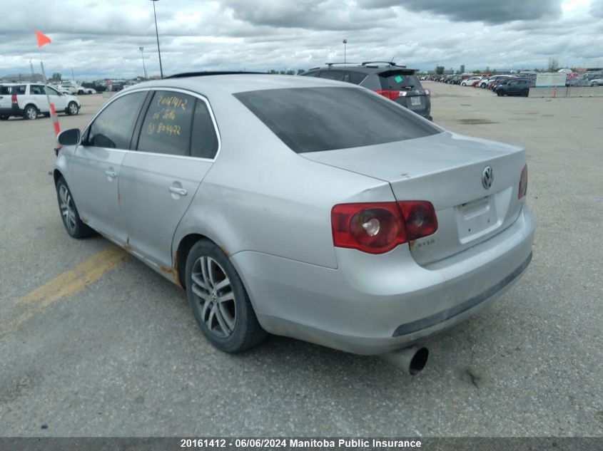 2006 Volkswagen Jetta Tdi VIN: 3VWNT71K06M804422 Lot: 20161412