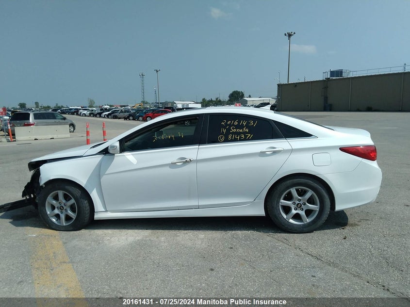 2014 Hyundai Sonata Gls VIN: 5NPEB4AC2EH814371 Lot: 20161431