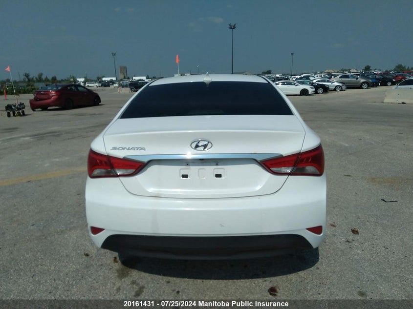 2014 Hyundai Sonata Gls VIN: 5NPEB4AC2EH814371 Lot: 20161431