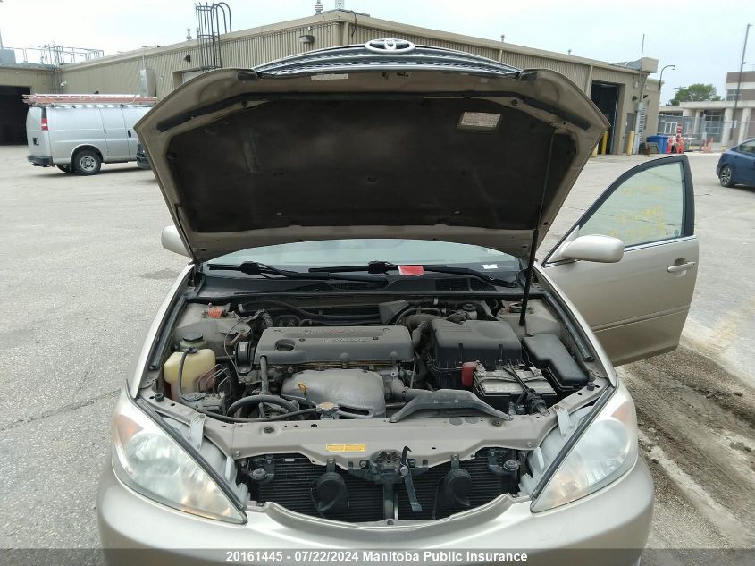 2003 Toyota Camry Le VIN: JTDBE32KX30158375 Lot: 20161445