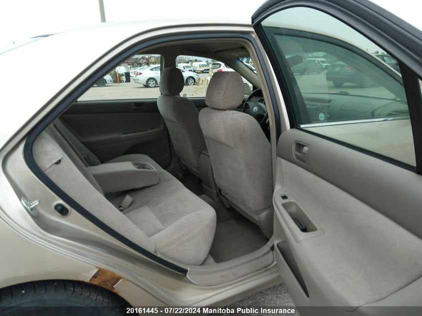 2003 Toyota Camry Le VIN: JTDBE32KX30158375 Lot: 20161445