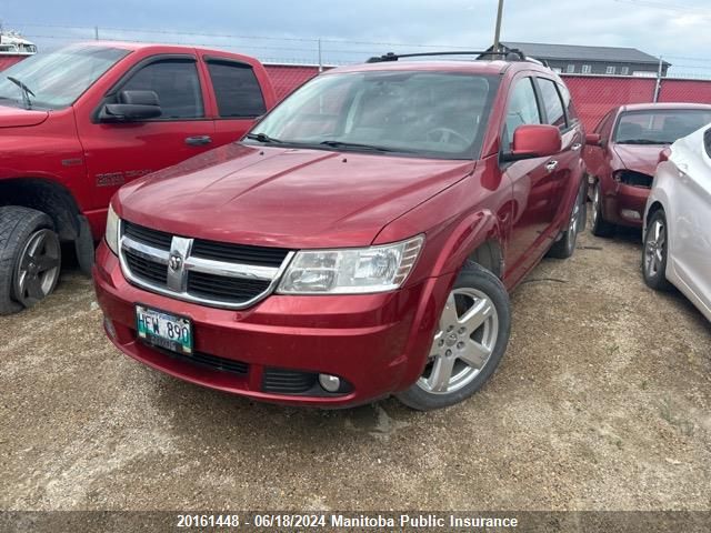 2010 Dodge Journey R/T VIN: 3D4PH6FV8AT282487 Lot: 20161448