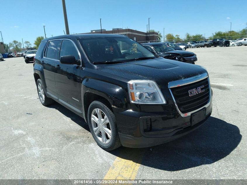 2017 GMC Terrain Sle VIN: 2GKFLSEK1H6350333 Lot: 20161456