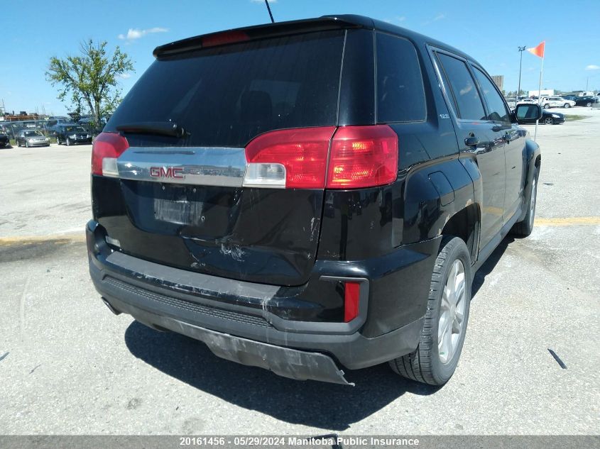 2017 GMC Terrain Sle VIN: 2GKFLSEK1H6350333 Lot: 20161456