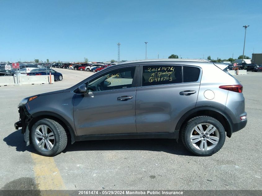 2019 Kia Sportage Lx VIN: KNDPMCAC6K7499703 Lot: 20161474