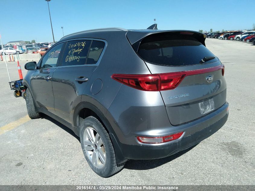 2019 Kia Sportage Lx VIN: KNDPMCAC6K7499703 Lot: 20161474