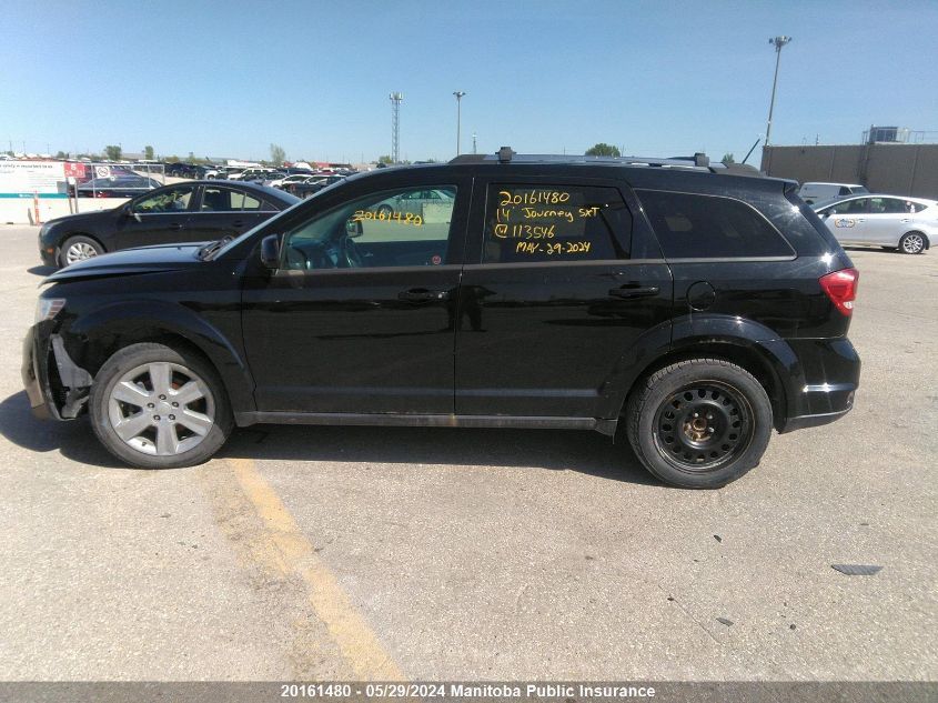 2014 Dodge Journey Sxt VIN: 3C4PDCCG5ET113546 Lot: 20161480