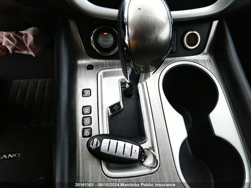 2016 Nissan Murano Sl VIN: 5N1AZ2MH5GN114543 Lot: 20161501