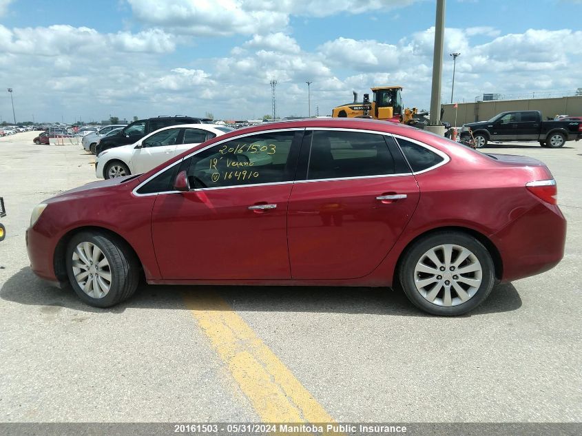 2012 Buick Verano VIN: 1G4PP5SK3C4164910 Lot: 20161503