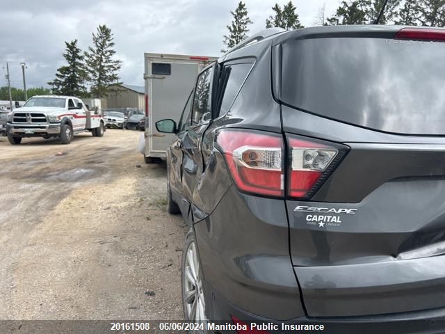 2018 Ford Escape Titanium VIN: 1FMCU9J92JUC71358 Lot: 20161508