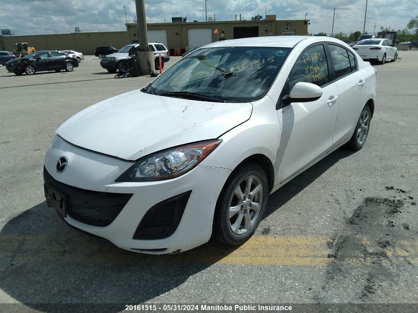 2011 Mazda Mazda3 Gs VIN: JM1BL1UF2B1399284 Lot: 20161515