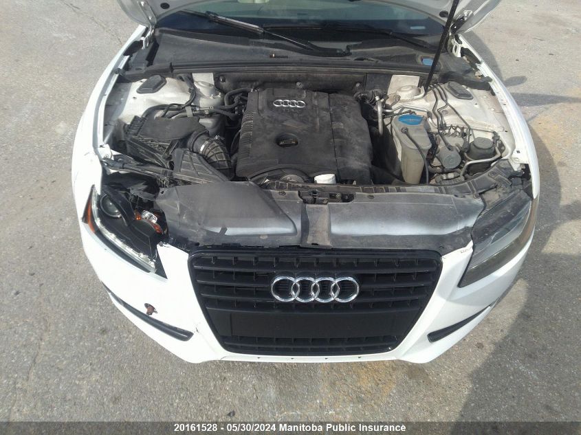 2010 Audi A5 2.0T Quattro VIN: WAULFAFR5AA021216 Lot: 20161528