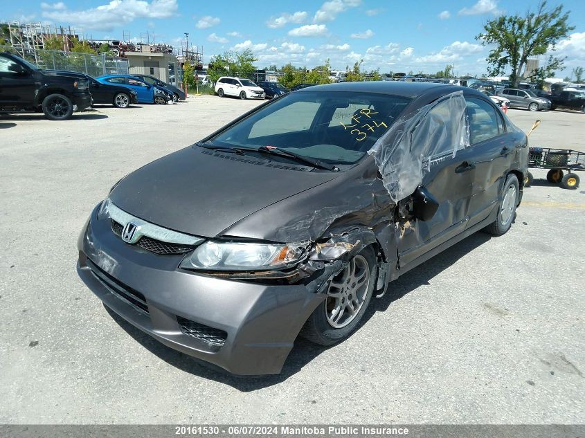 2010 Honda Civic Dx-G VIN: 2HGFA1F4XAH044660 Lot: 20161530