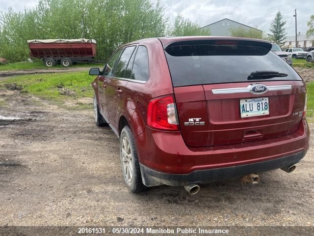 2014 Ford Edge Limited VIN: 2FMDK4KC4EBA63405 Lot: 20161531