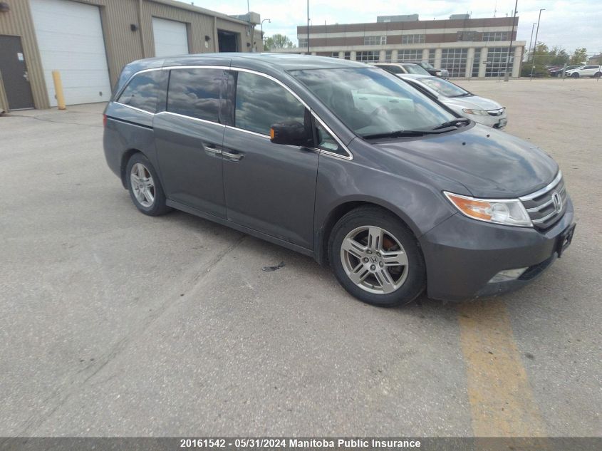 2011 Honda Odyssey Touring VIN: 5FNRL5H95BB501565 Lot: 20161542