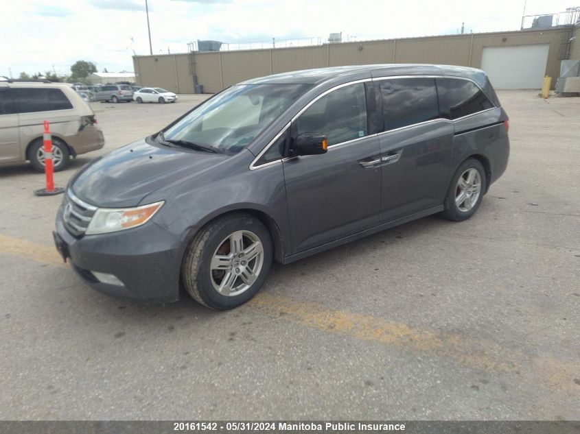 2011 Honda Odyssey Touring VIN: 5FNRL5H95BB501565 Lot: 20161542