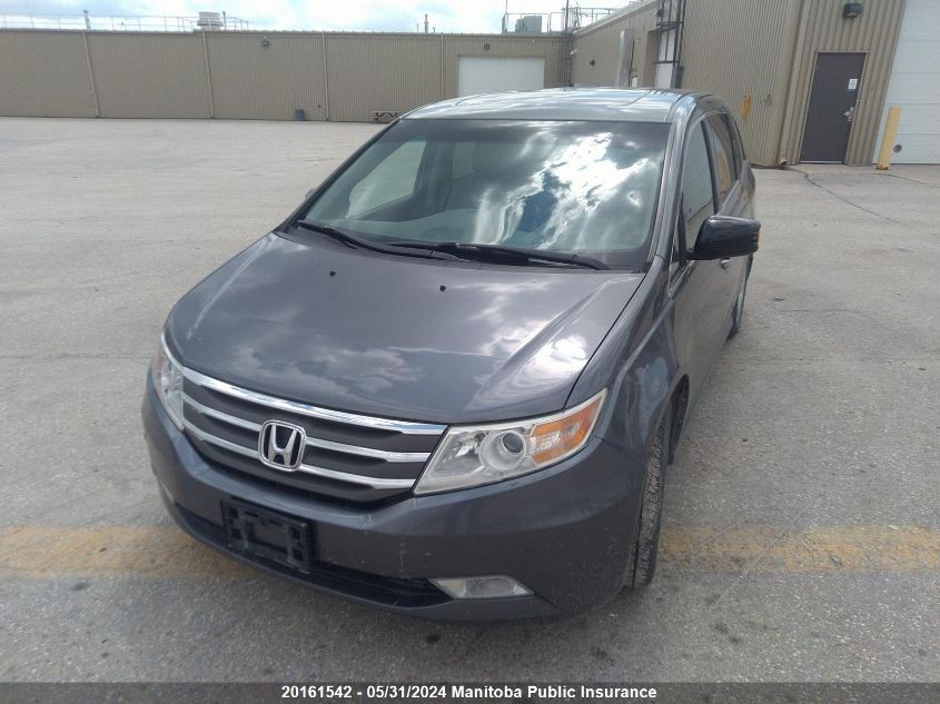 2011 Honda Odyssey Touring VIN: 5FNRL5H95BB501565 Lot: 20161542