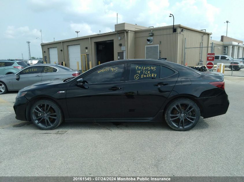2019 Acura Tlx V6 VIN: 19UUB3F66KA802284 Lot: 20161545