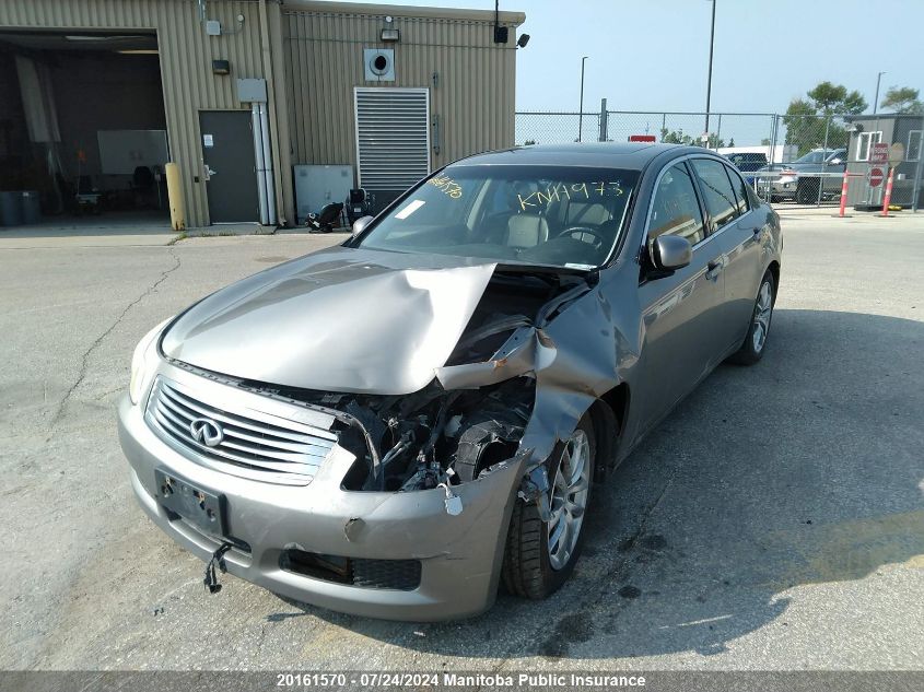 2008 Infiniti G35X Premium VIN: JNKBV61F08M253662 Lot: 20161570