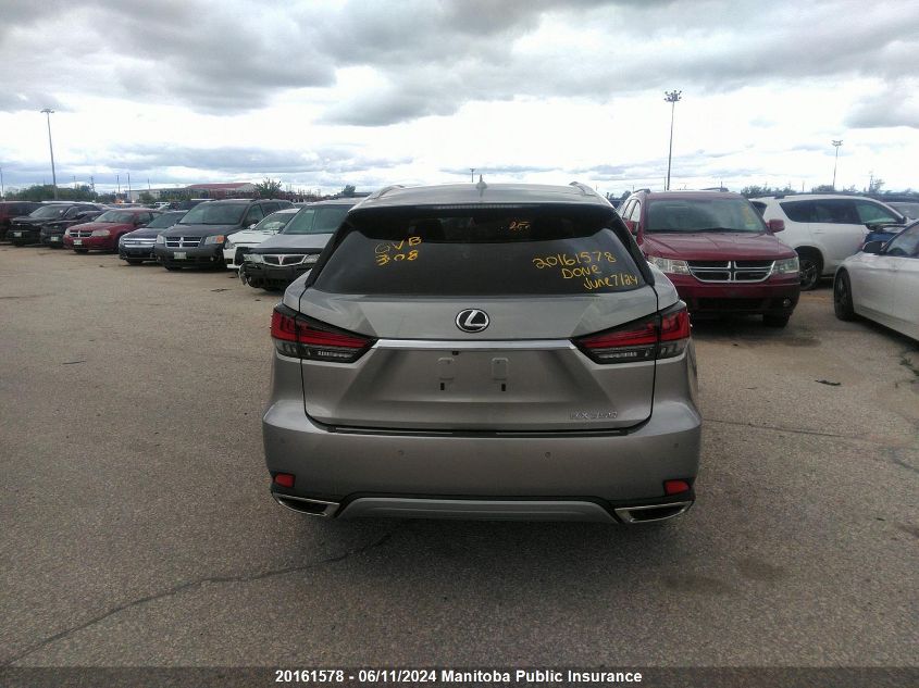 2022 Lexus Rx350 VIN: 2T2JZMDA1NC344059 Lot: 20161578