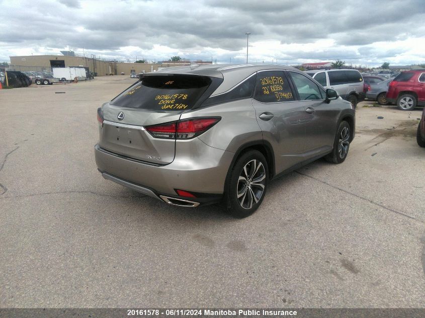 2022 Lexus Rx350 VIN: 2T2JZMDA1NC344059 Lot: 20161578