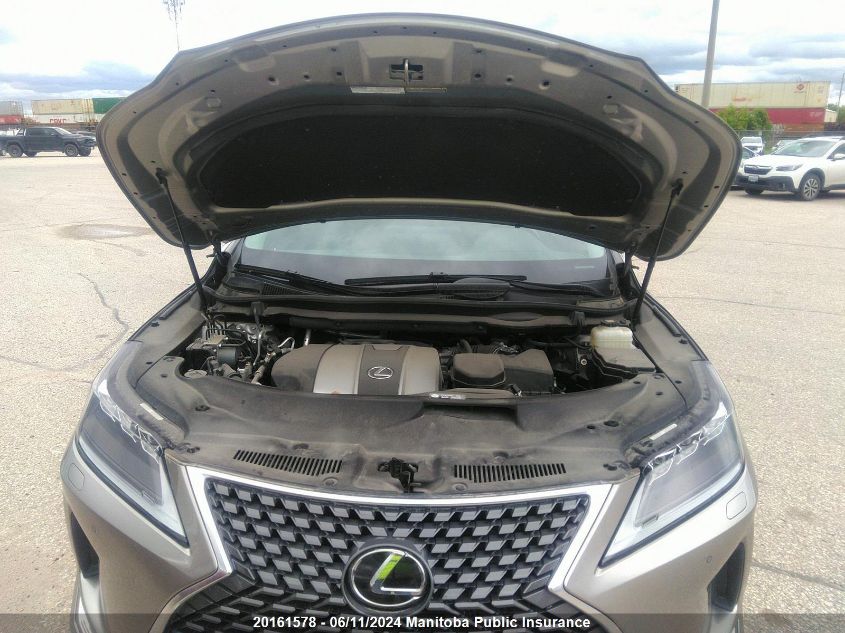 2022 Lexus Rx350 VIN: 2T2JZMDA1NC344059 Lot: 20161578